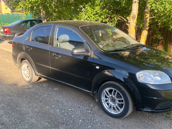 2007 Chevrolet Aveo I Рестайлинг, чёрный, 420000 рублей - вид 6