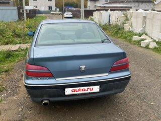 2002 Peugeot 406 I Рестайлинг, голубой, 315000 рублей, вид 4