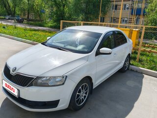 2018 Skoda Rapid I Рестайлинг, белый, 1030000 рублей, вид 3