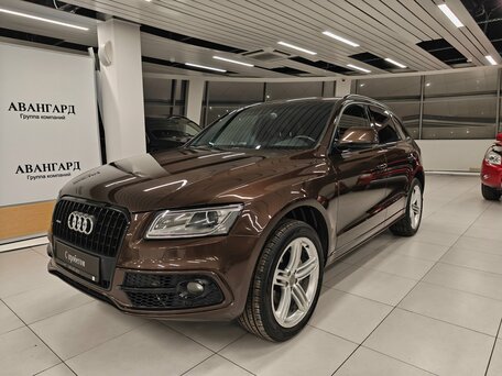 2015 Audi Q5 I (8R) Рестайлинг, коричневый, 2200000 рублей, вид 1