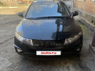 2007 Honda Civic VIII, чёрный, 459000 рублей, вид 1