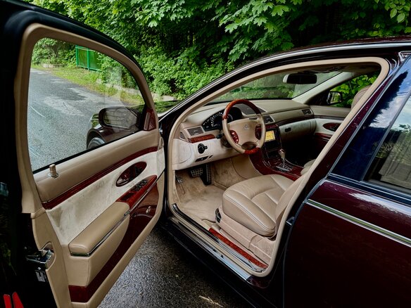 2005 Maybach 57 I, коричневый, 7000000 рублей - вид 9