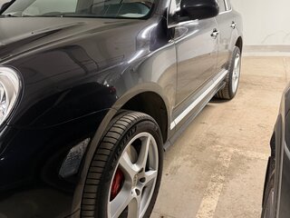 2006 Porsche Cayenne Turbo S I (955), чёрный, 1650000 рублей, вид 1