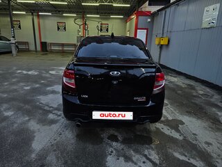 2014 Lada (ВАЗ) Granta Sport I, чёрный, 680000 рублей, вид 4