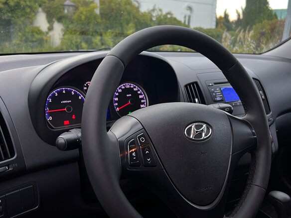 2011 Hyundai i30 I Рестайлинг, синий - вид 14