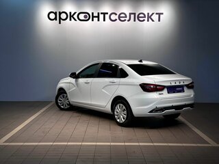 2024 Lada (ВАЗ) Vesta I Рестайлинг (NG), белый, 1310000 рублей, вид 4