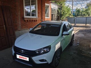2019 Lada (ВАЗ) Vesta SW Cross I, белый, 1400000 рублей, вид 1