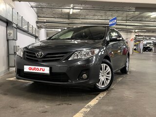 2013 Toyota Corolla X (E140, E150) Рестайлинг, серый, 1300000 рублей, вид 1