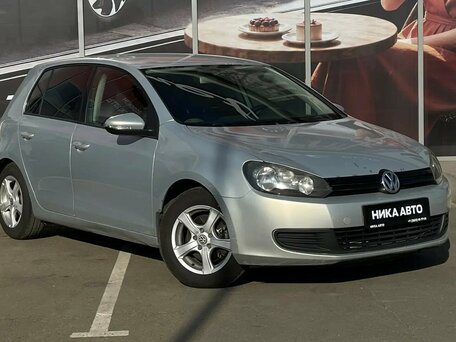 2012 Volkswagen Golf VI, серебристый, 749000 рублей, вид 4