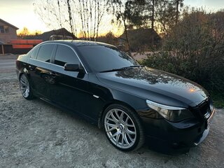 2006 BMW 5 серии 525d V (E60/E61), чёрный, 1350000 рублей, вид 2