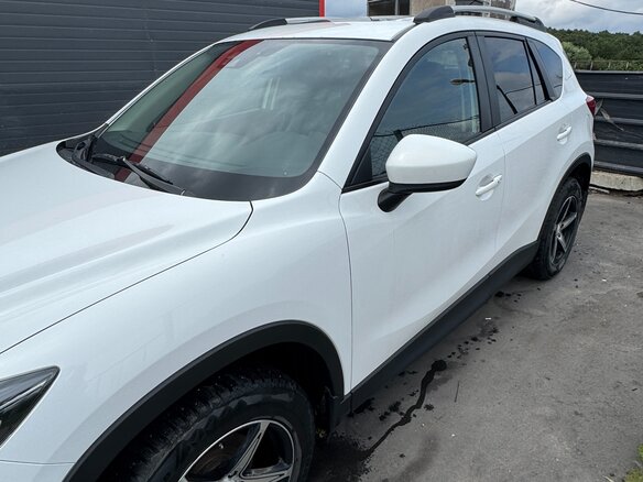 2013 Mazda CX-5 I, белый - вид 2