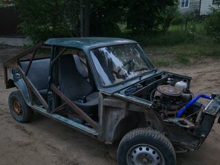2005 Lada (ВАЗ) 2107, зелёный, 70000 рублей, вид 2