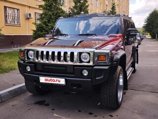 2006 Hummer H2 I, красный, 2350000 рублей, вид 4