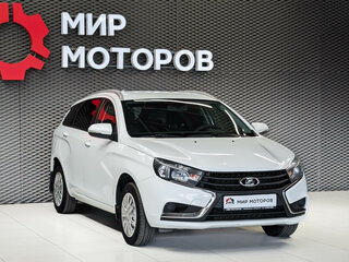 2019 Lada (ВАЗ) Vesta SW I, белый, 815000 рублей, вид 3