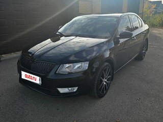 2014 Skoda Octavia III (A7), чёрный, 1300000 рублей, вид 2