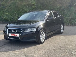 2009 Audi A3 II (8P) Рестайлинг 2, чёрный, 650000 рублей, вид 2