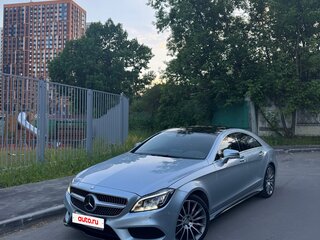 2015 Mercedes-Benz CLS 250 BlueTEC II (C218) Рестайлинг, серебристый, 3680000 рублей, вид 2