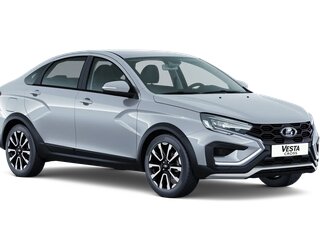 2026 Lada (ВАЗ) Vesta Cross I Рестайлинг (NG), серебристый, 1998000 рублей, вид 1