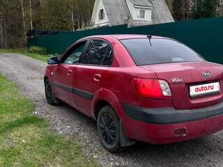 2007 Kia Rio II, красный, 350000 рублей, вид 4