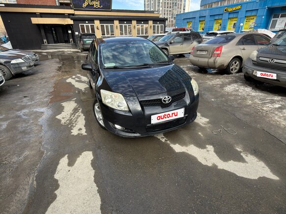 2007 Toyota Auris I, чёрный, 750000 рублей - вид 2