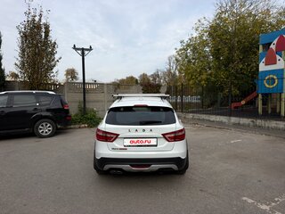 2021 Lada (ВАЗ) Vesta SW I, белый, 1270000 рублей, вид 4