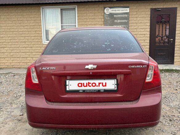2007 Chevrolet Lacetti I, красный, 350000 рублей - вид 2