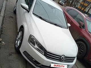 2014 Volkswagen Passat B7, белый, 1230000 рублей, вид 3