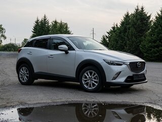 2020 Mazda CX-3 I Рестайлинг, серебристый, 1470000 рублей, вид 3