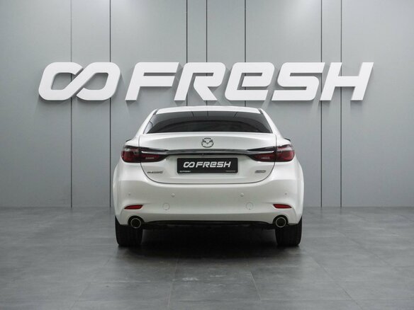 2018 Mazda 6 III (GJ) Рестайлинг 2, белый, 2129000 рублей - вид 3