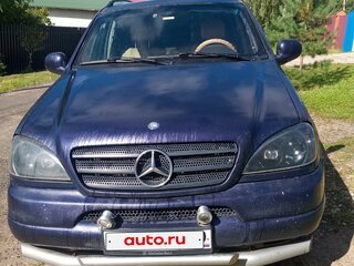 2000 Mercedes-Benz M-Класс 270 I (W163), синий, 500000 рублей, вид 1
