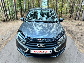 2020 Lada (ВАЗ) Granta I Рестайлинг, серый, 520000 рублей, вид 1