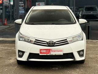 2013 Toyota Corolla XI (E160, E170, E180), белый, 1250000 рублей, вид 3