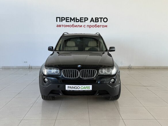 2008 BMW X3 30i I (E83) Рестайлинг, чёрный - вид 1