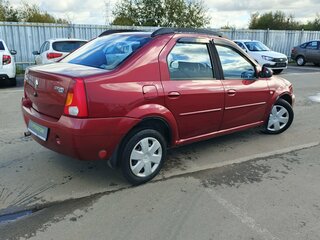 2008 Renault Logan I, красный, 362000 рублей, вид 2