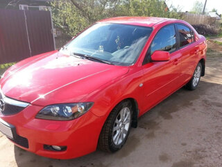 2007 Mazda 3 I (BK) Рестайлинг, красный, 490000 рублей, вид 1