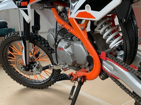 2023 Kayo Basic TT125EM, оранжевый, 85000 рублей, вид 3