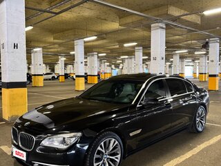 2012 BMW 7 серии Long 740Li xDrive V (F01/F02/F04) Рестайлинг, чёрный, 1800000 рублей, вид 1