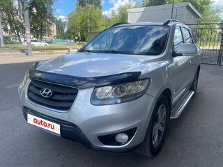 2011 Hyundai Santa Fe II Рестайлинг, серебристый, 1350000 рублей, вид 3
