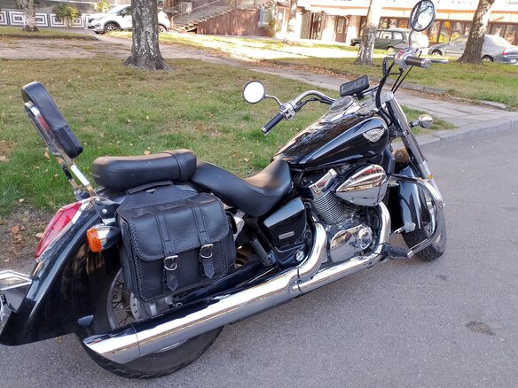 2006 Honda Shadow 750, чёрный, 620000 рублей - вид 6