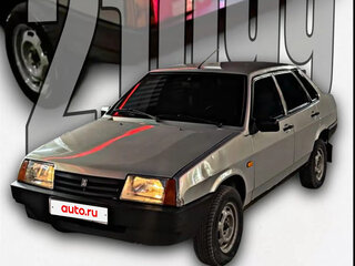 2002 Lada (ВАЗ) 21099, серебристый, 80000 рублей, вид 1