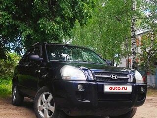 2008 Hyundai Tucson I, чёрный, 659000 рублей, вид 2