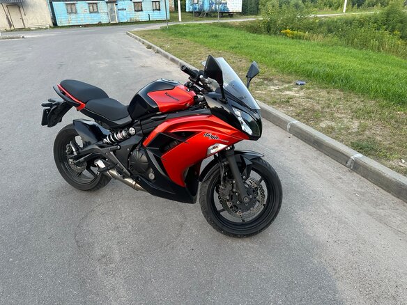 2014 Kawasaki Ninja 400, оранжевый, 415000 рублей