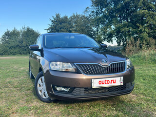 2018 Skoda Rapid I Рестайлинг, коричневый, 1380000 рублей, вид 1