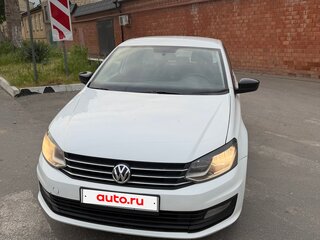 2019 Volkswagen Polo V Рестайлинг, белый, 750000 рублей, вид 4