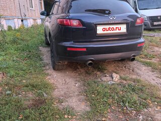 2006 Infiniti FX35 I (S50) Рестайлинг, синий, 700000 рублей, вид 3