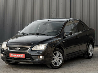 2006 Ford Focus II, чёрный, 499000 рублей, вид 1
