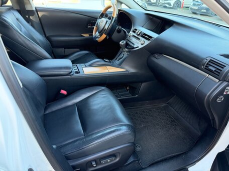 2013 Lexus RX 350 III Рестайлинг, белый, 3190000 рублей, вид 4