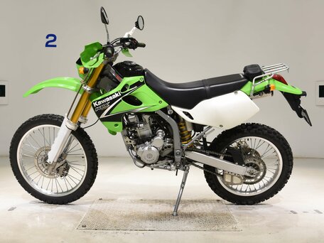 2003 Kawasaki KLX 250, зелёный, 455000 рублей, вид 3