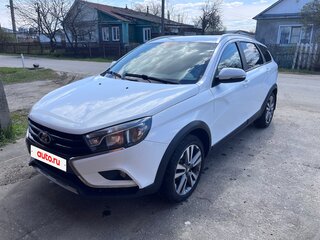 2018 Lada (ВАЗ) Vesta SW Cross I, белый, 1100000 рублей, вид 2