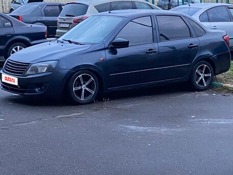 2012 Lada (ВАЗ) Granta I, синий, 210000 рублей, вид 3